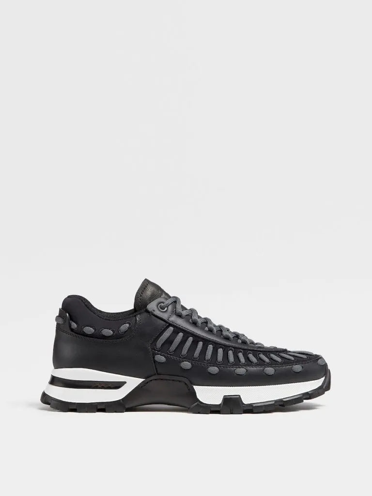 SNEAKER ZEGNA MOCASIN NEGRO