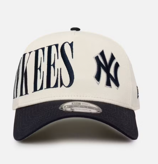 GORRA NEW ERA SNAPBACK YANKEES BIG NAME WHITE