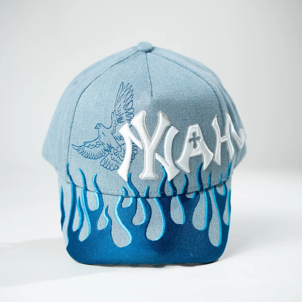 GORRA RUDE AWAKENINGS NY YAHWEH AZUL