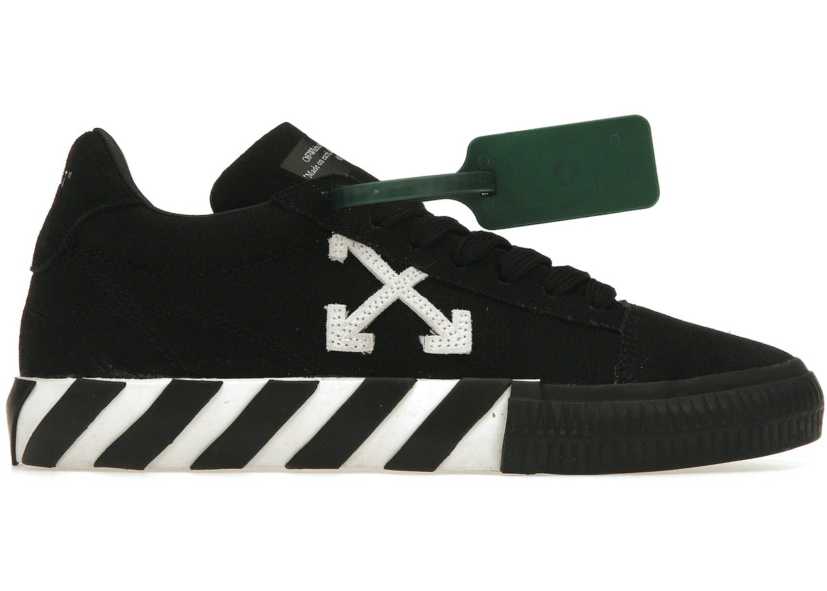 OFF-WHITE Vulc Low Canvas Black White Black (SS22)