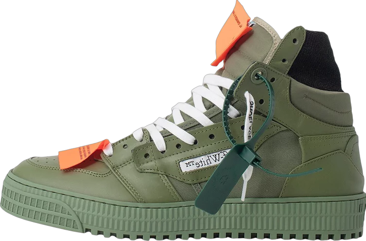 OFF-WHITE tenis altos Off-Court 3.0 Military Green