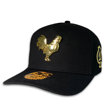 GORRA 1IRON TRENDY ROOSTER METAL GOLD