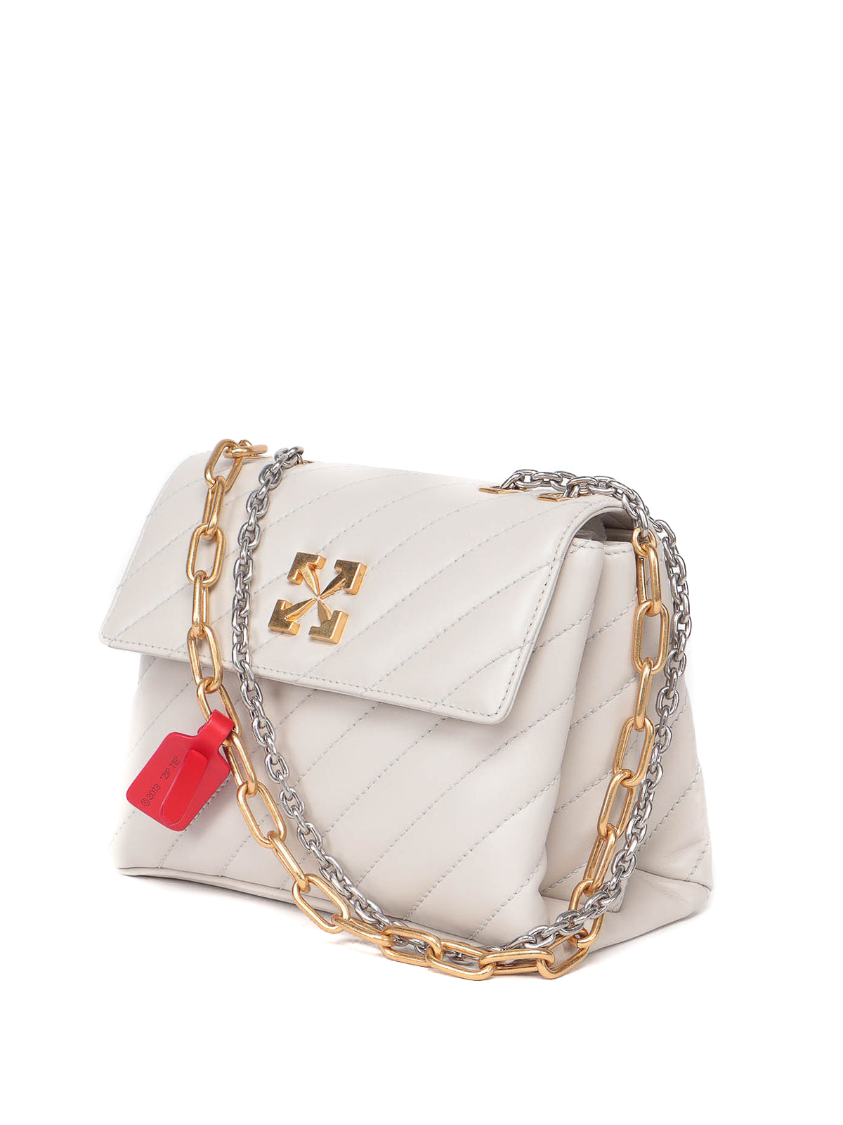 OFF-WHITE Bolso bandolera Jackhammer 24 Pearl White (PRELOVED)