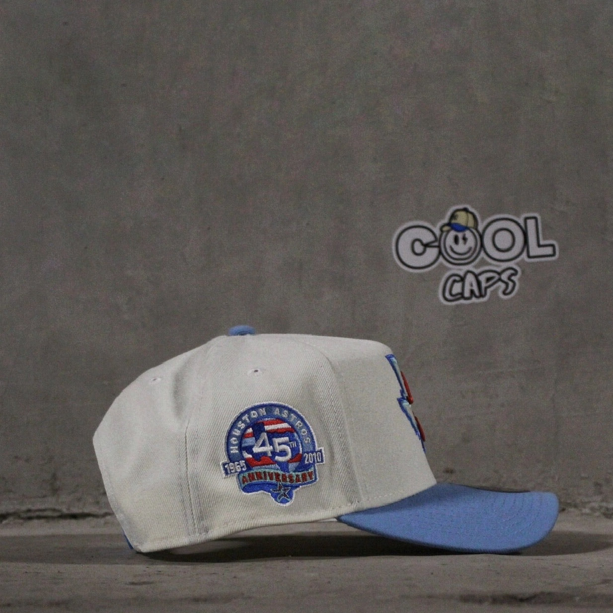 GORRA NEW ERA TEXAS BEIGE BLUE ADJUSTABLE