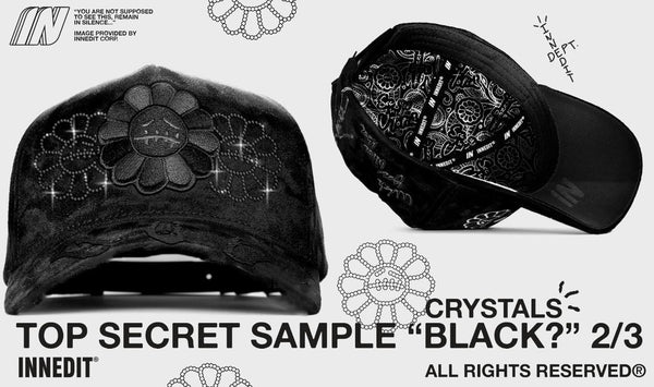 GORRA INNEDIT "CRYSTALS BLACK" (PREVENTA)