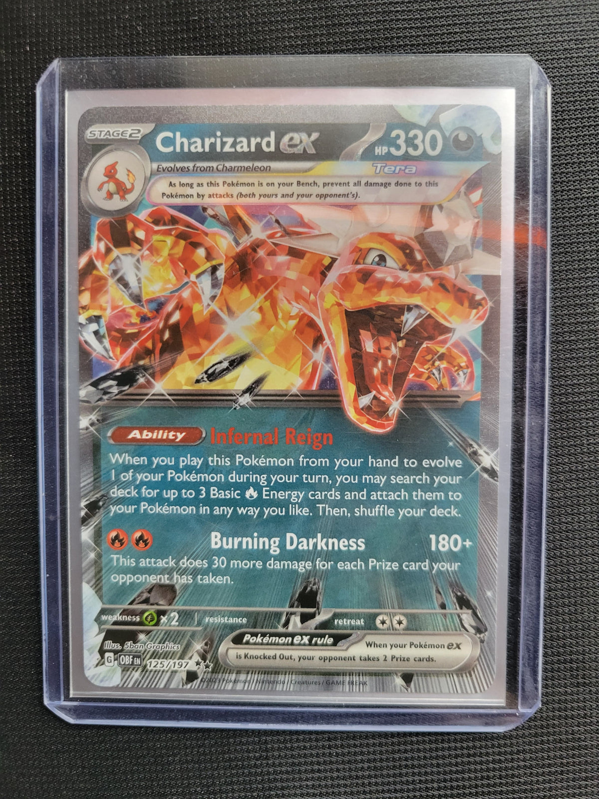 CARTA POKEMON Charizard ex