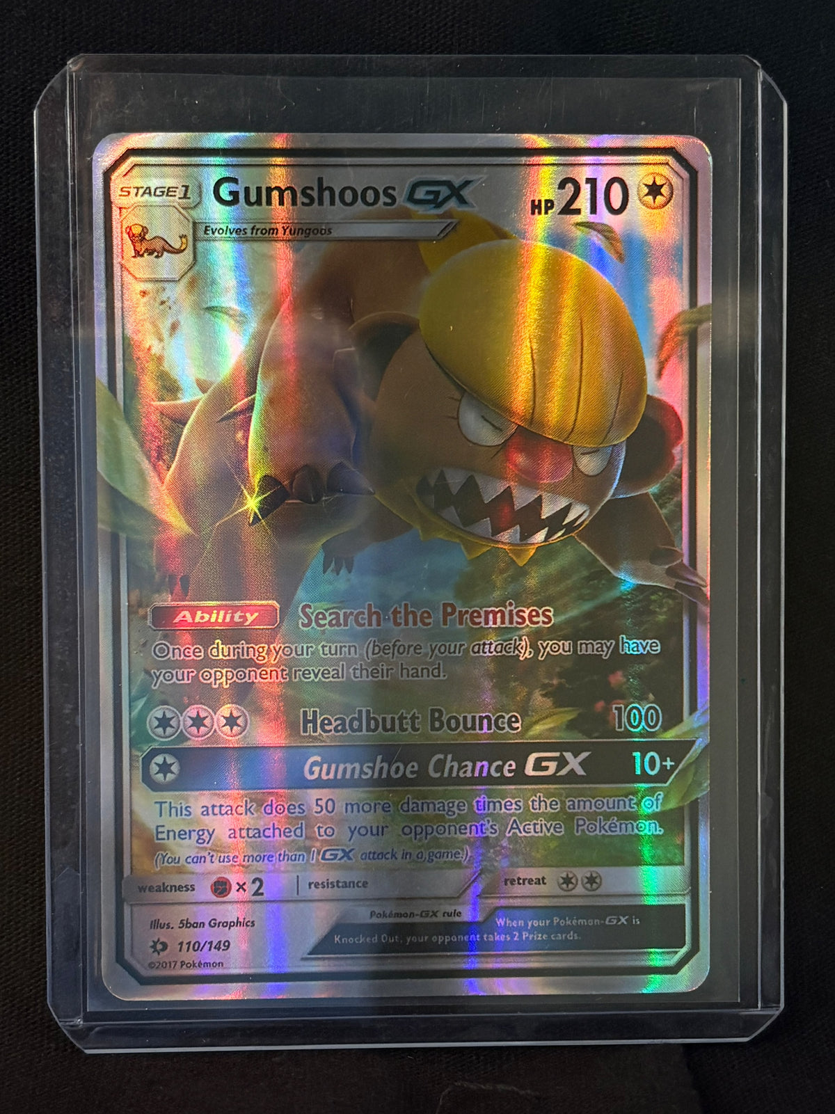 CARTA POKEMON Noivern GX 141/147