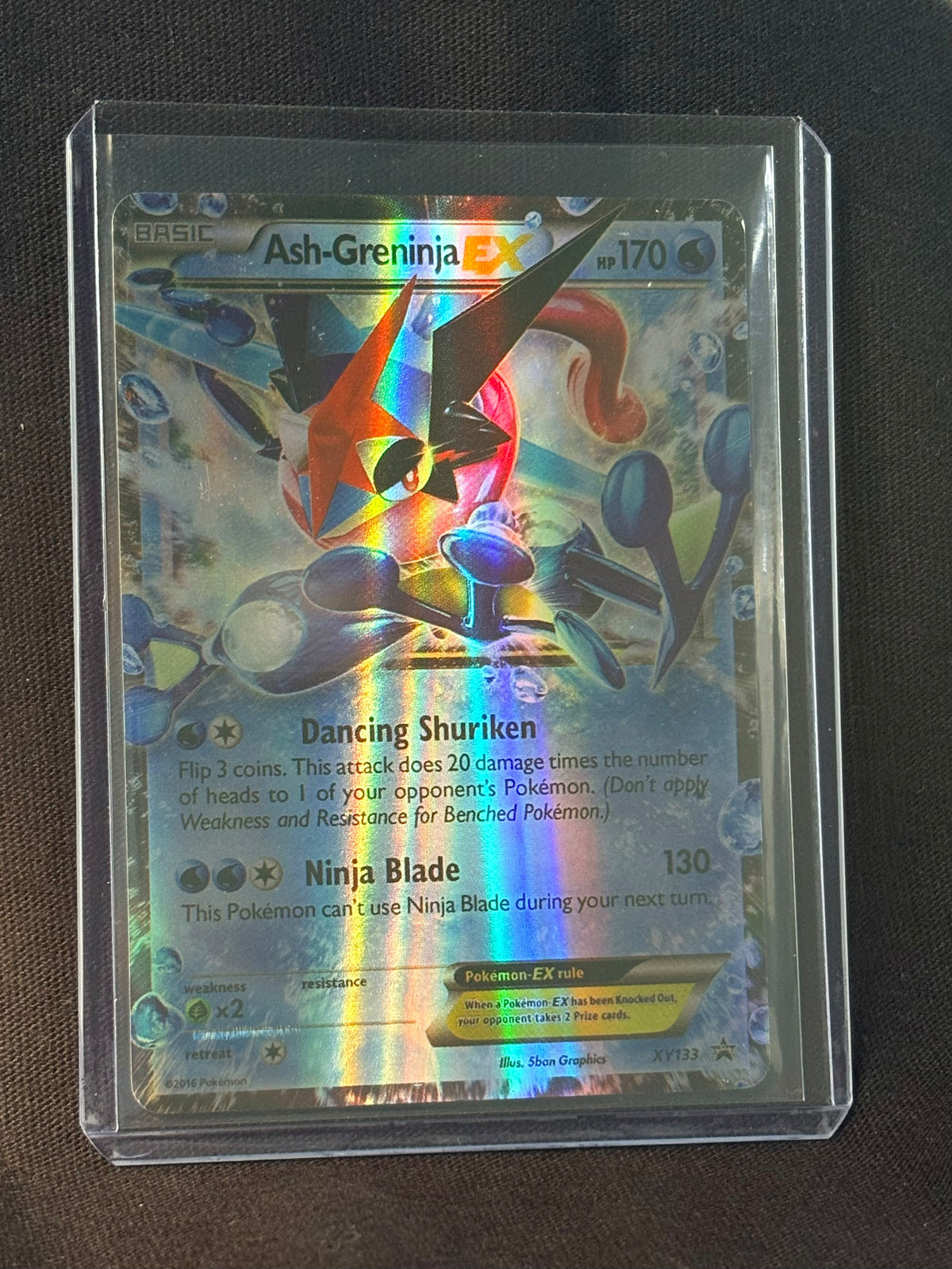 CARTA POKEMON Ash-Greninja EX XY133 – Promo