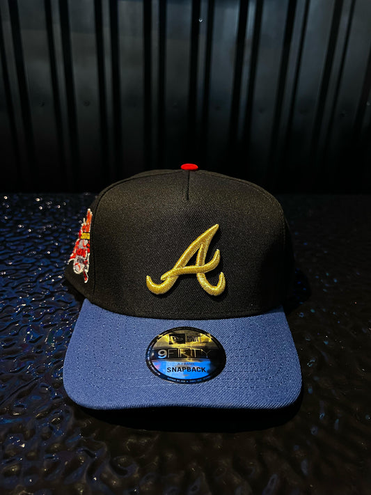GORRA NEW ERA ATLANTA 30TH ANIVERSARY BLACK BLUE SNAPBACK