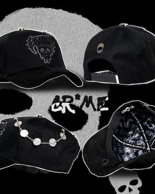 Gorra Barbas Hats "CR*ME" (PREVENTA)