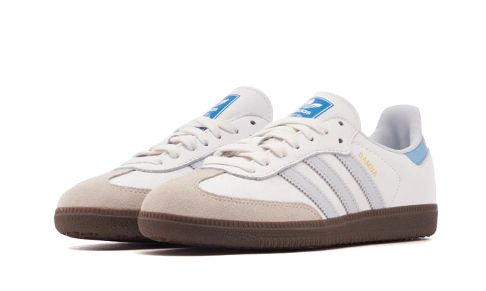Samba OG White Halo Blue