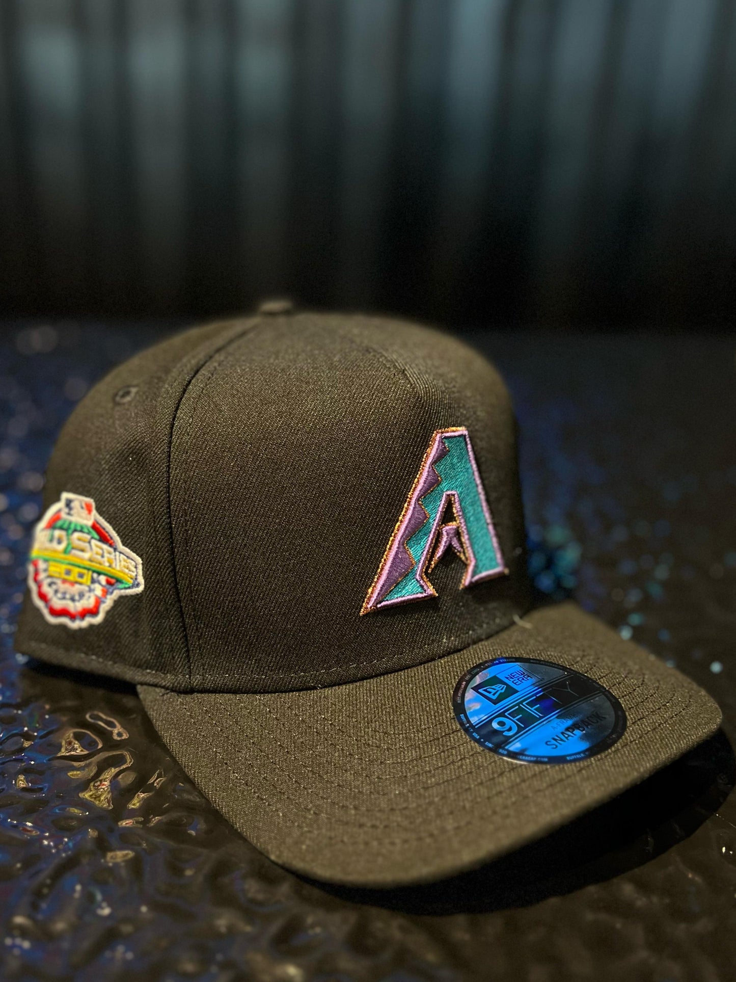 GORRA NEW ERA DIAMONDS 2001 BLACK SNAPBACK