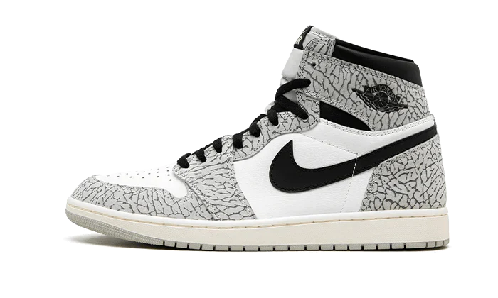 Air Jordan 1 Retro High OG White Cement (SEMINUEVOS)