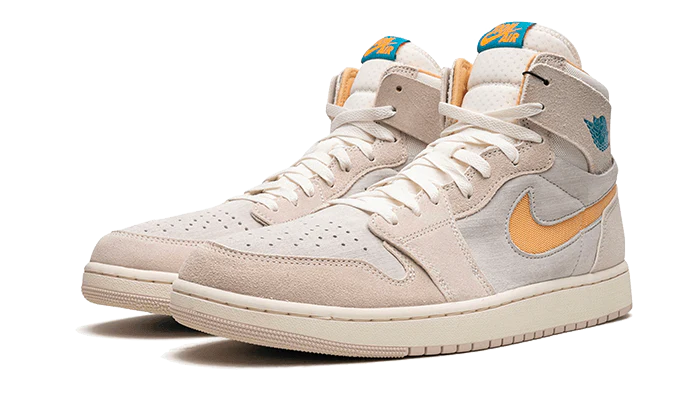 Air Jordan 1 Zoom CMFT 2 Orewood Brown Bright Citrus Sail