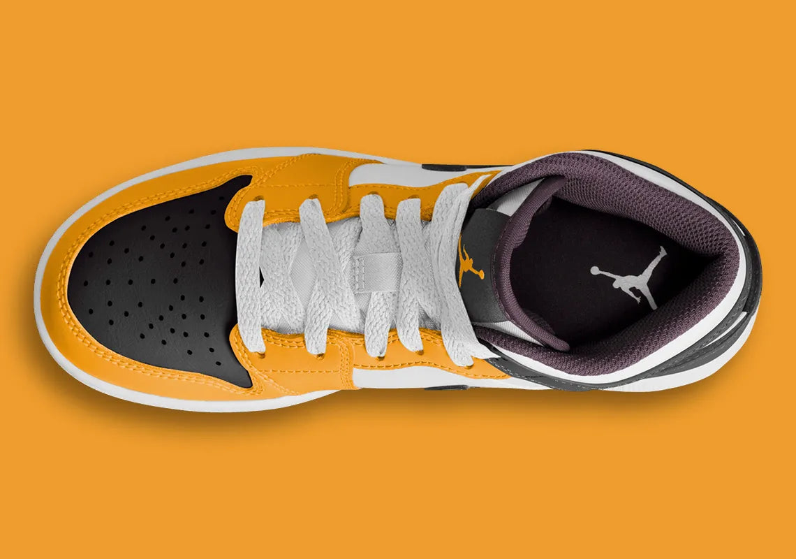 Air Jordan 1 Mid Yellow Ochre (GS)