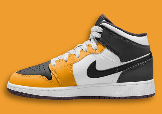 Air Jordan 1 Mid Yellow Ochre (GS)