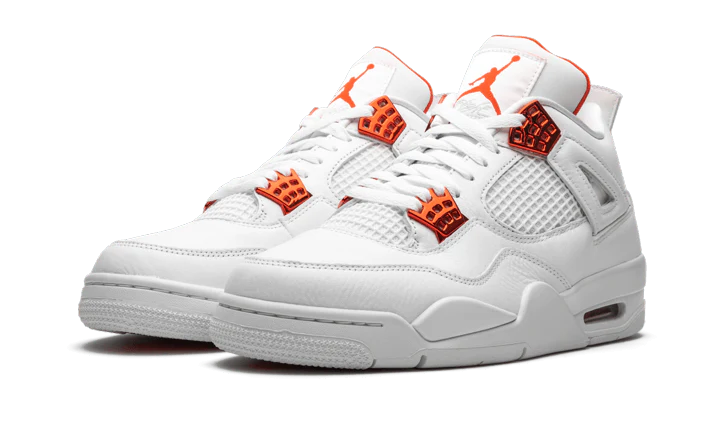 Jordan 4 Retro Metallic Orange SEMINUEVO