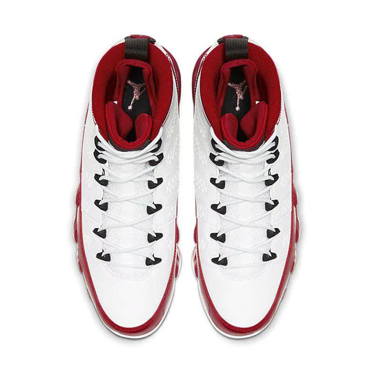 Jordan 9 Retro White Gym Red SEMINUEVO