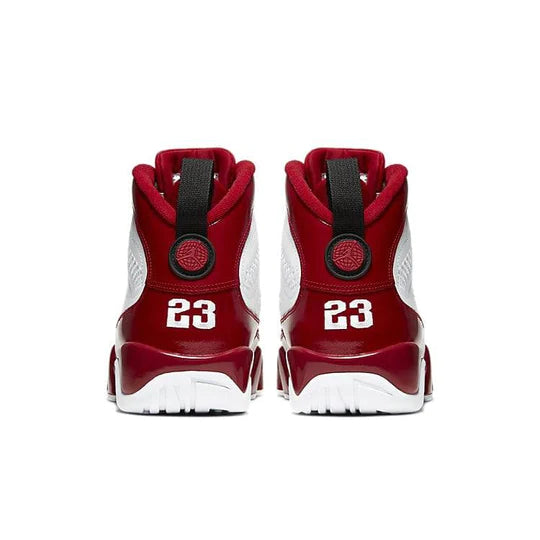 Jordan 9 Retro White Gym Red SEMINUEVO