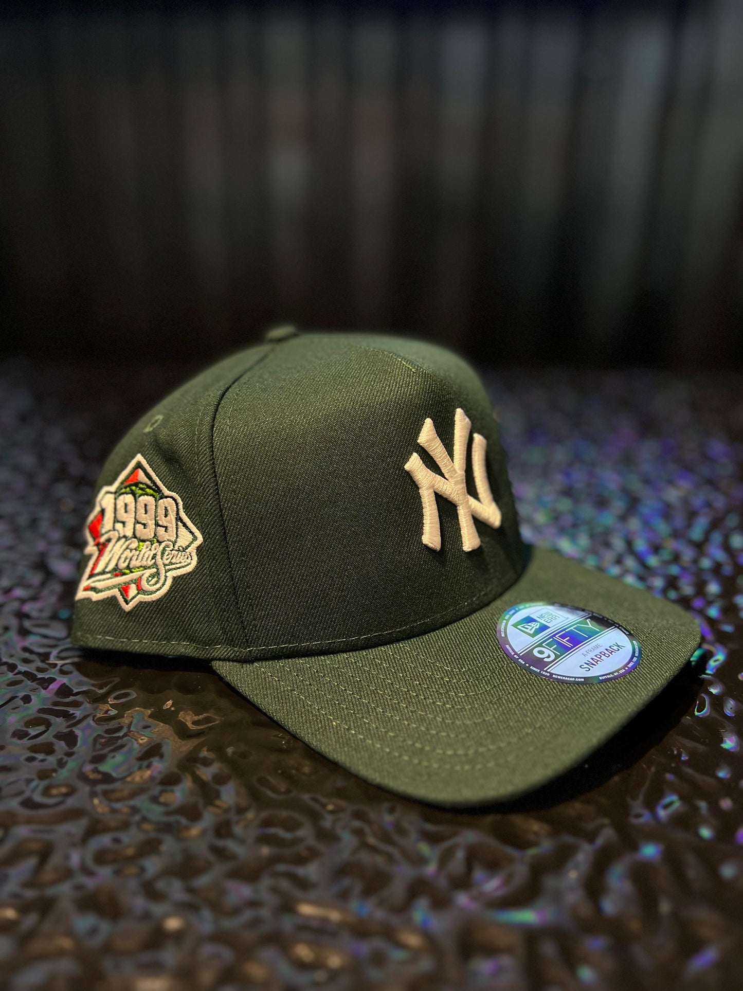 GORRA NEW ERA NY YANKEES 1999 GREEN SNAPBACK