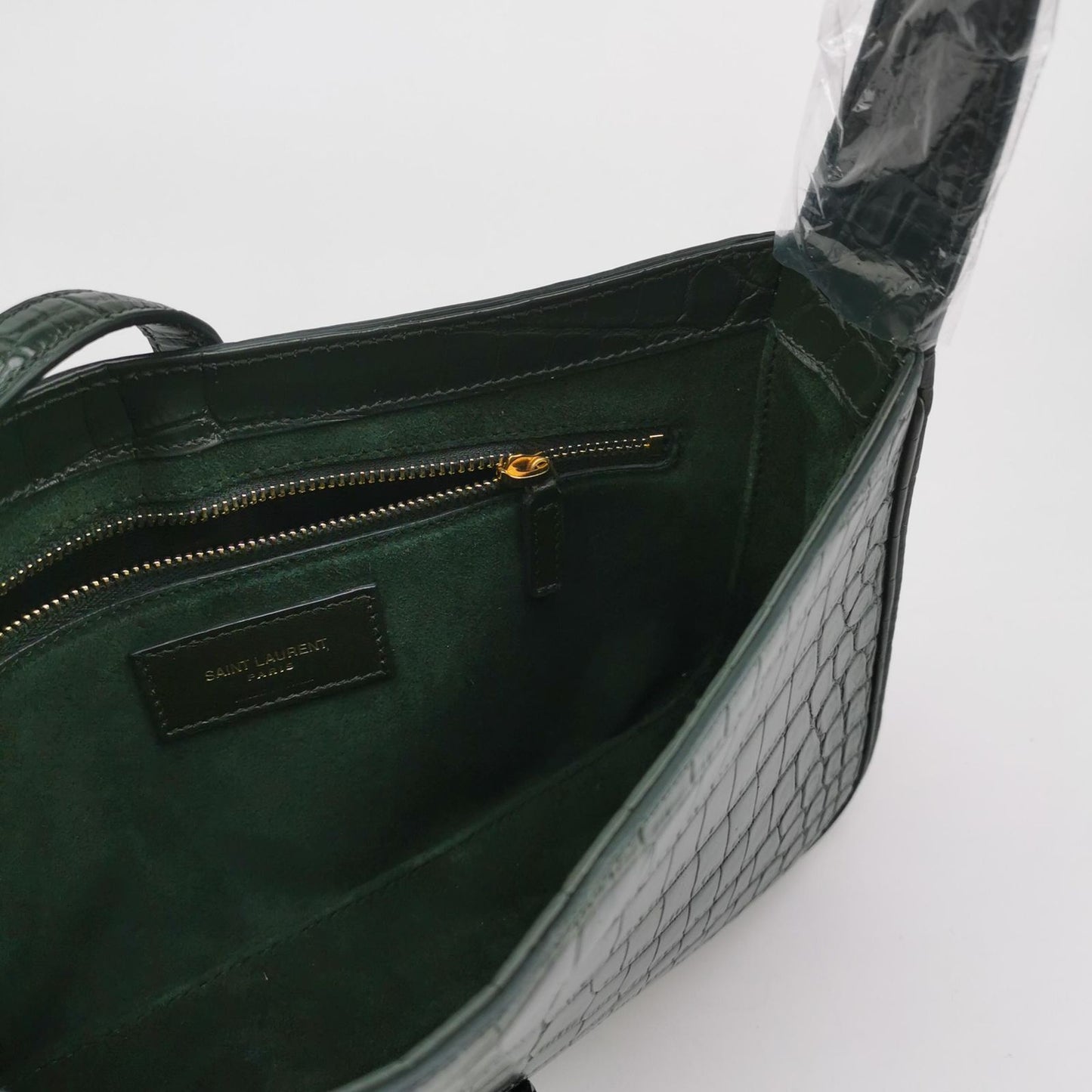 Bolso Saint Laurent LE 5 À 7 in embossed