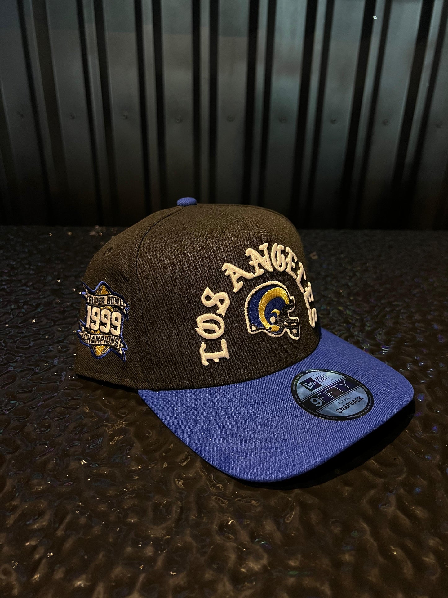 GORRA NEW ERA LOS ANGELES SUPERBOWL 1999 BLACK SNAPBACK