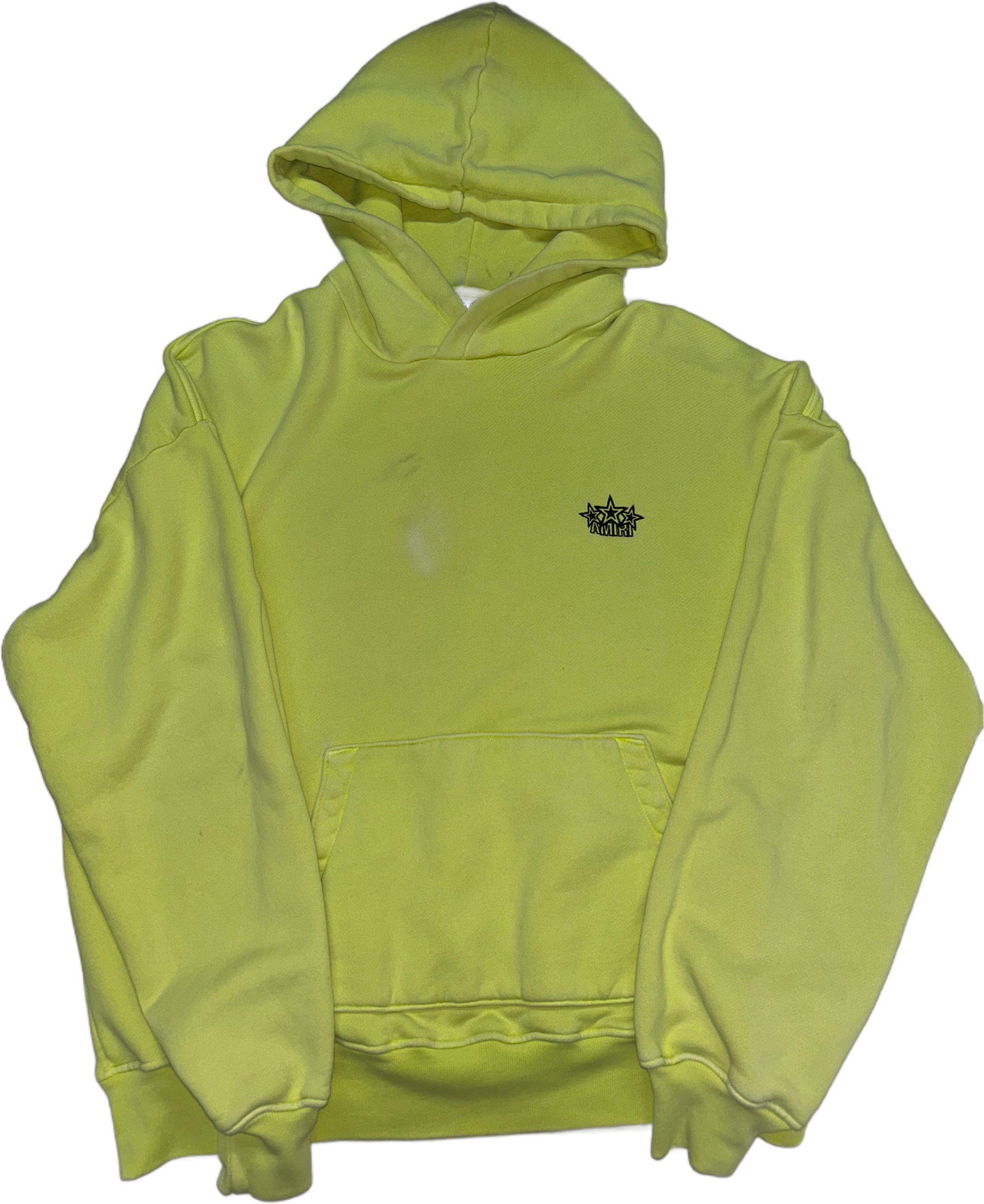 AMIRI STARS YELLOW/BLACK HOODIE