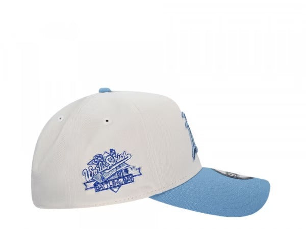 GORRA NEW ERA ATHTLETICS WORLD SERIES 1989 WHITE BLUE