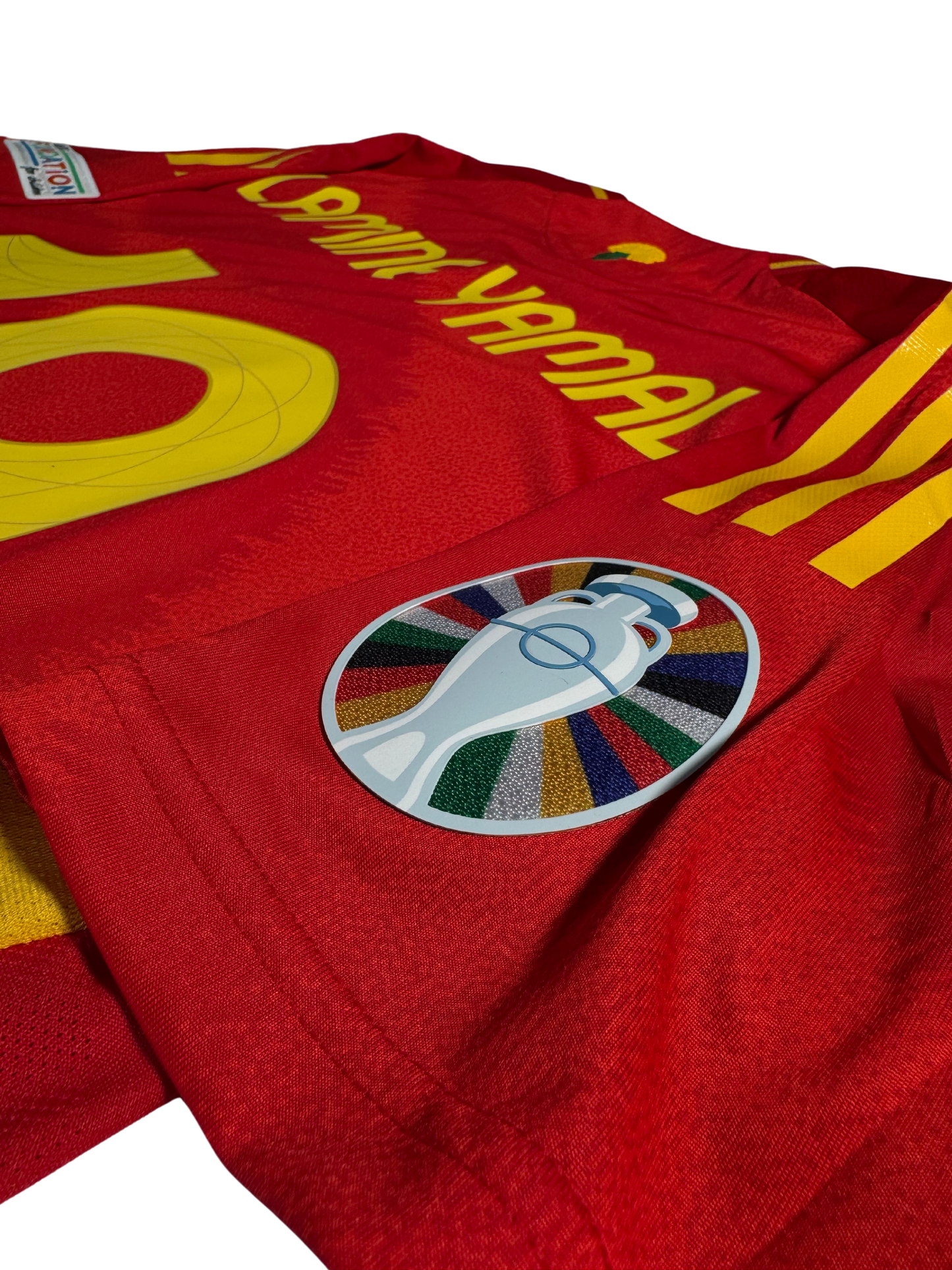 Jersey de Lamine Yamal - España vs Inglaterra - Versión Jugador - Partido Oficial