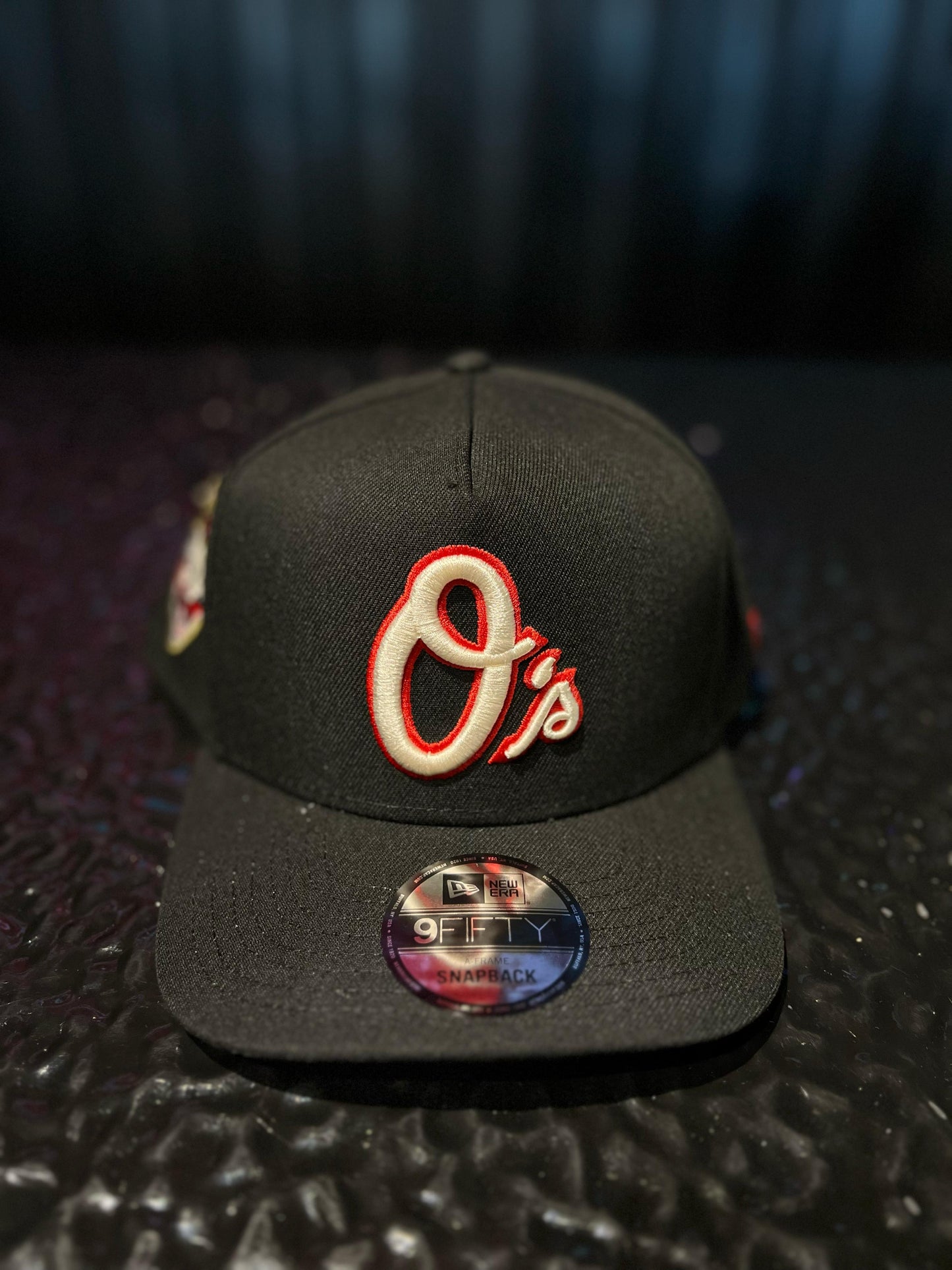GORRA NEW ERA ORIOLES 50TH BLACK/RED SNAPBACK