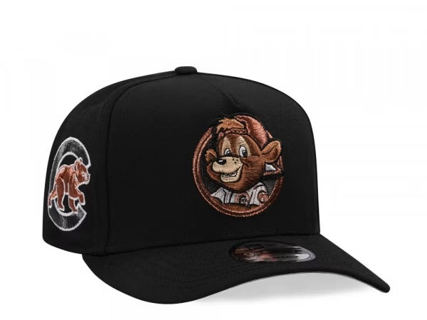 GORRA NEW ERA CUBS BLACK TEDDY BEAR