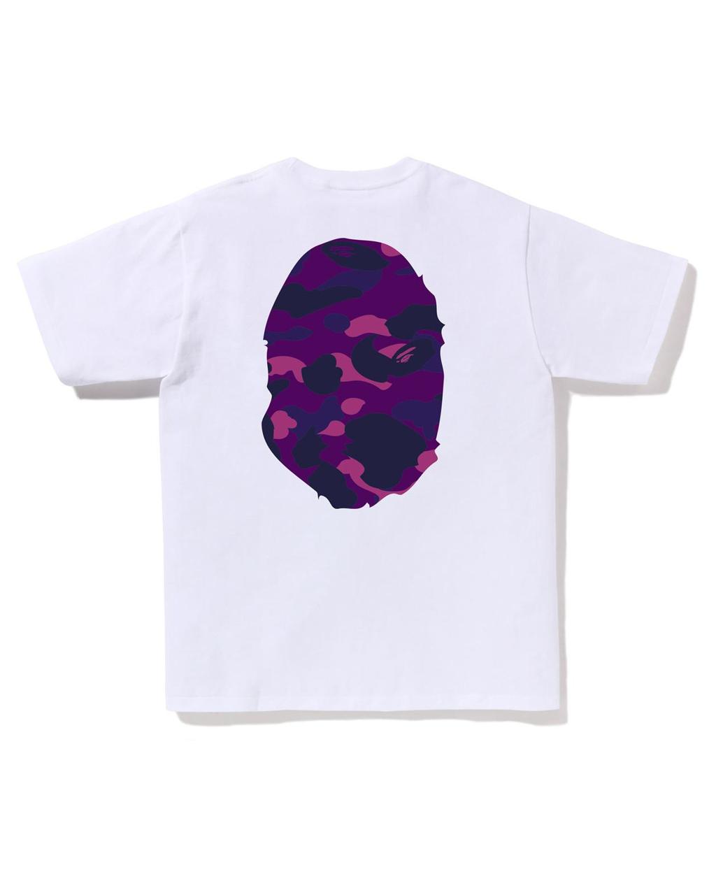 A Bathing Ape Camo White/Purple Tee