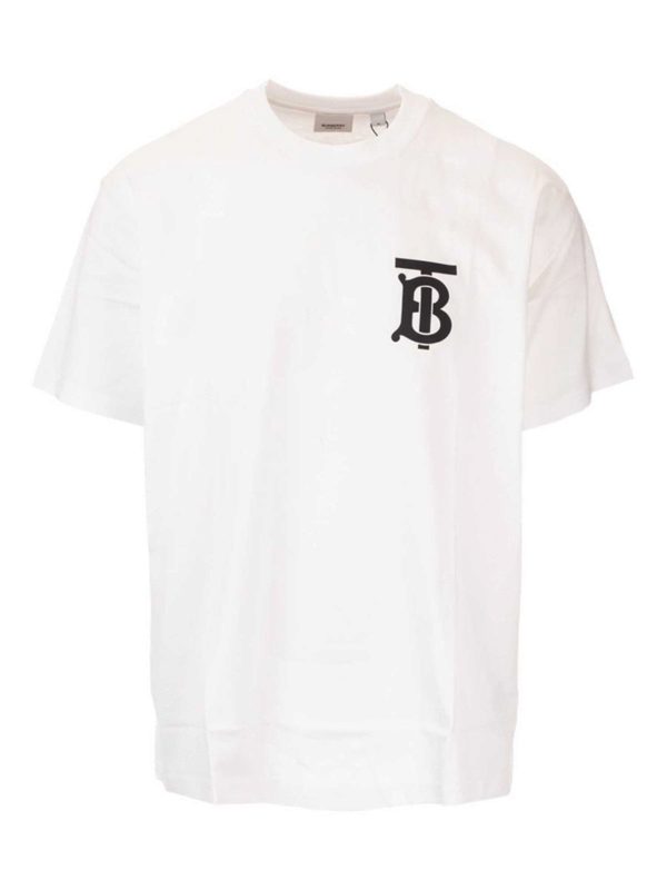 BURBERRY TB T-SHIRT "WHITE"
