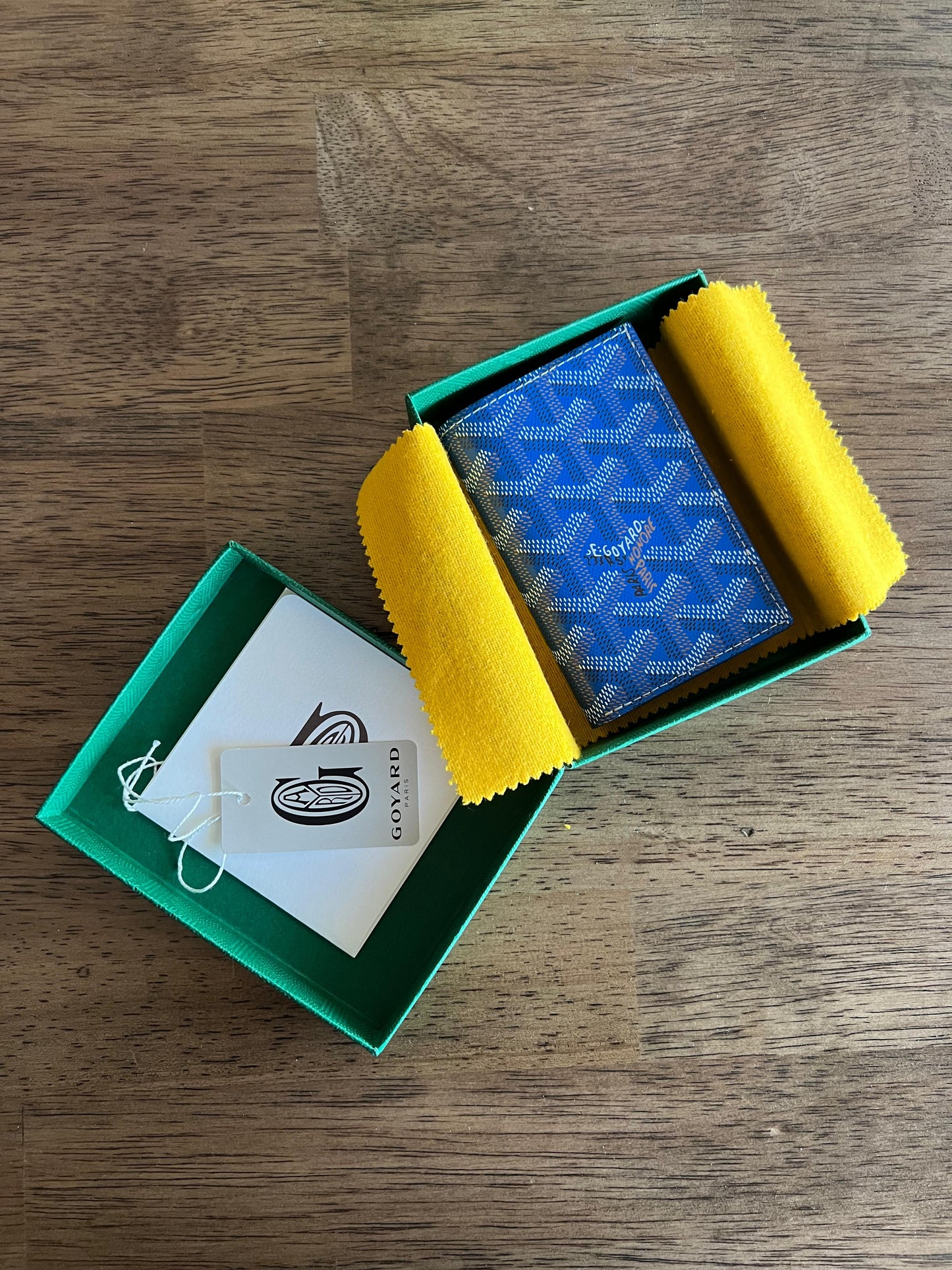 Cartera Goyard Smurf