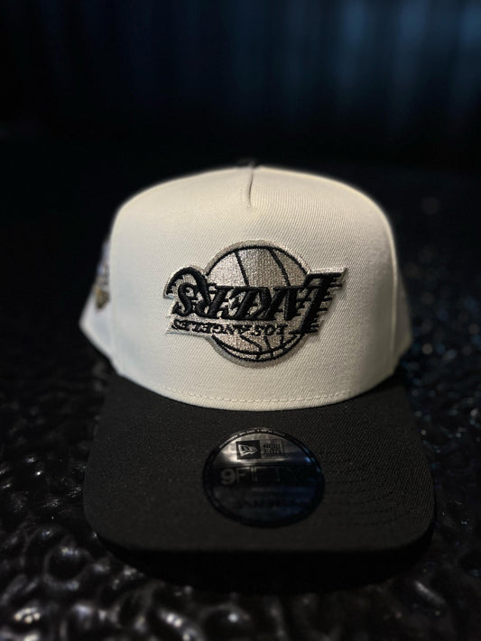 GORRA NEW ERA LAKERS INVERSE BEIGE SNAPBACK