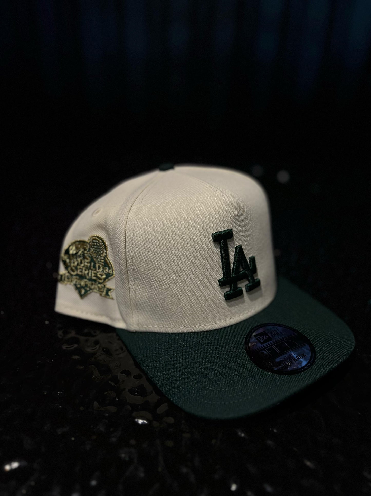 GORRA NEW ERA LA DODGERS 2024 CHAMPIONS GREEN SNAPBACK