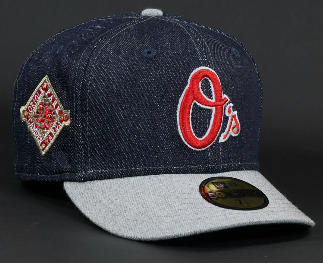 Gorra 5950 Baltimore Orioles 25th Anniversary Denim "Dunk SB"