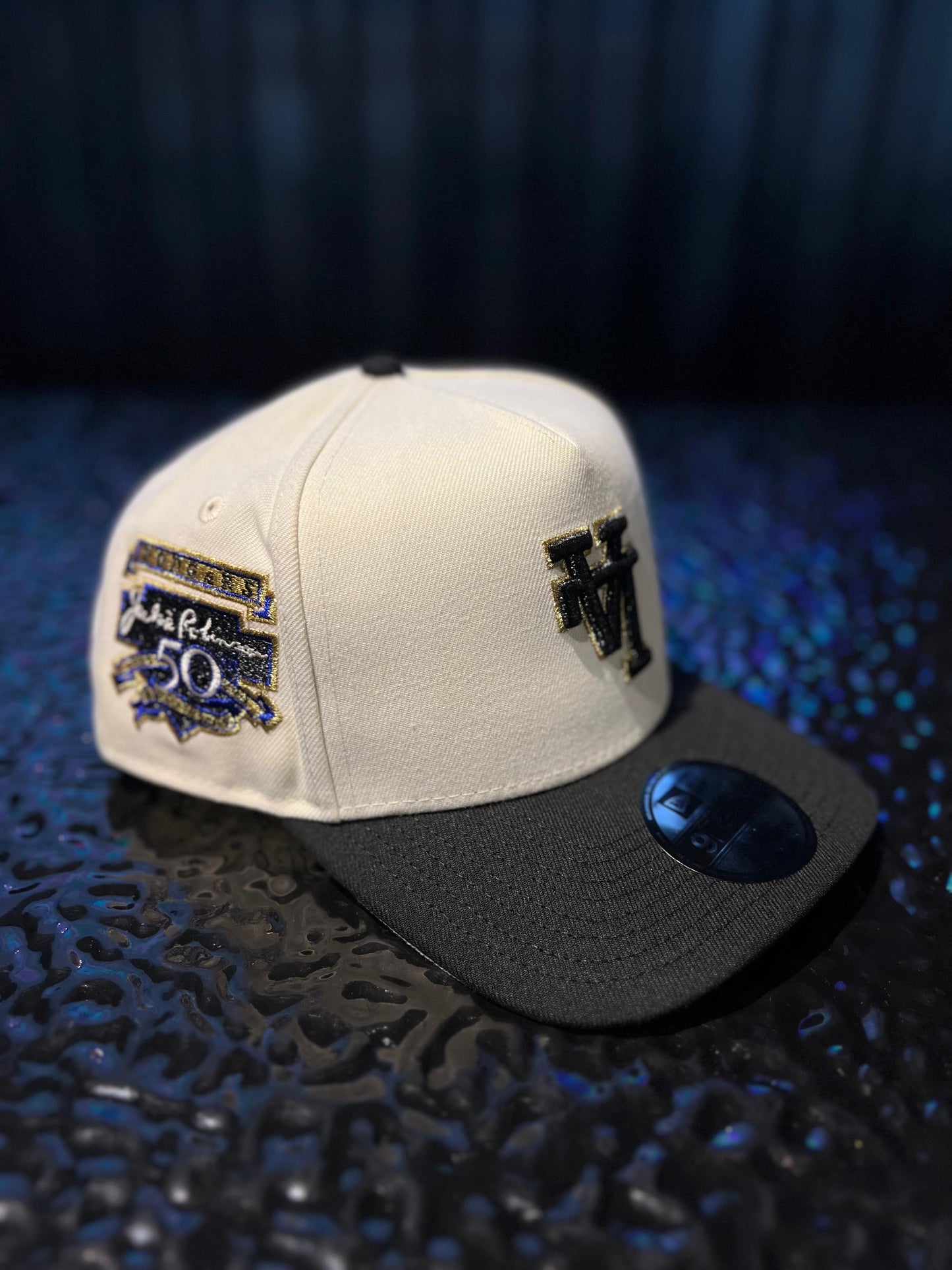 GORRA NEW ERA LA DODGERS 50TH REVERSE WHITE SNAPBACK