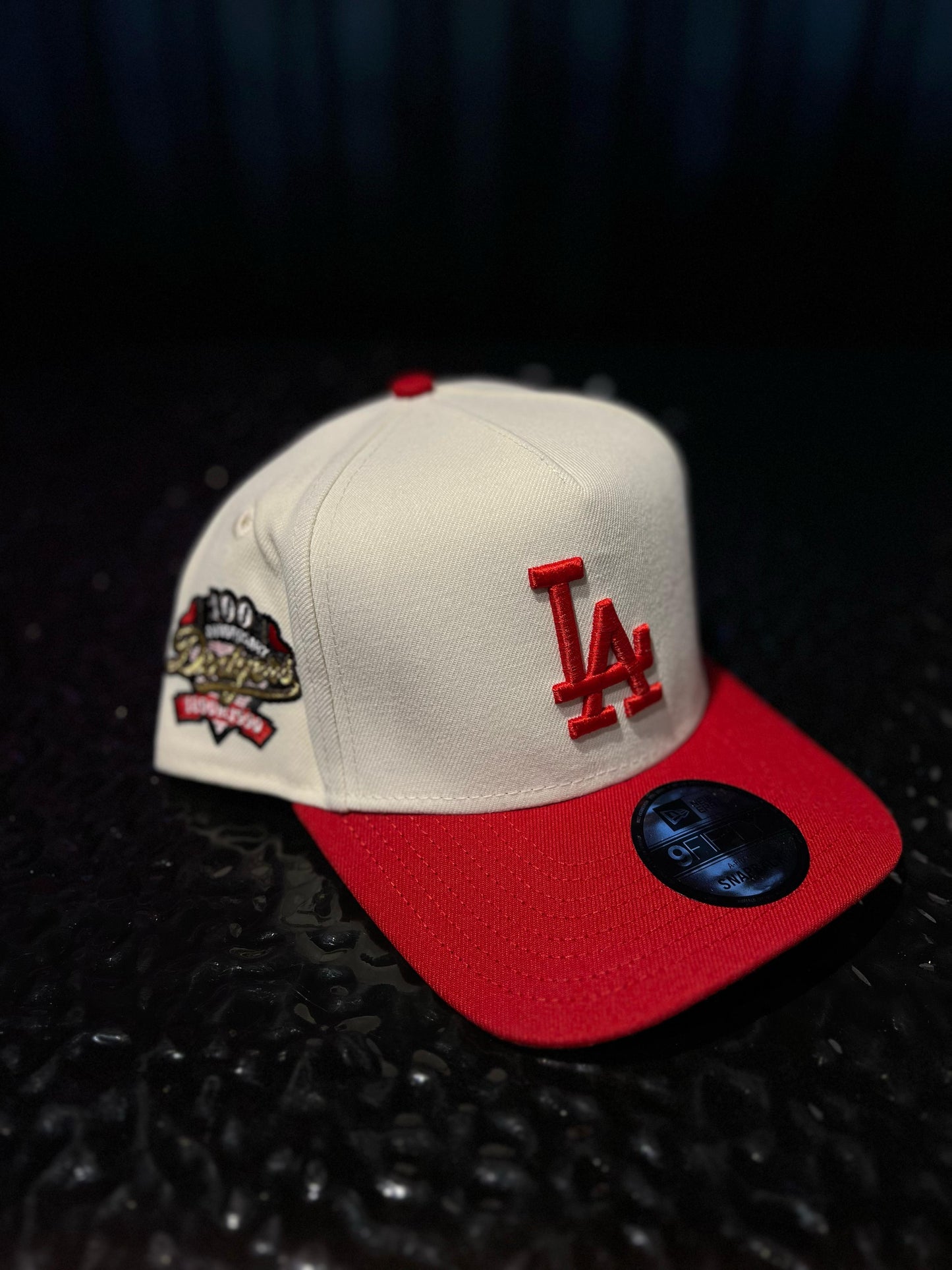 GORRA NEW ERA LA DODGERS 100TH WHITE/RED SNAPBACK