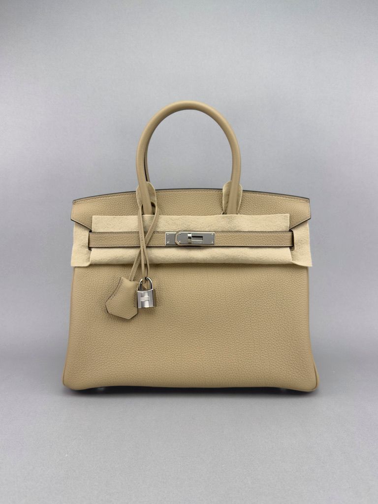 Hermes Birkin 30 Togo Trench Palladium Hardware