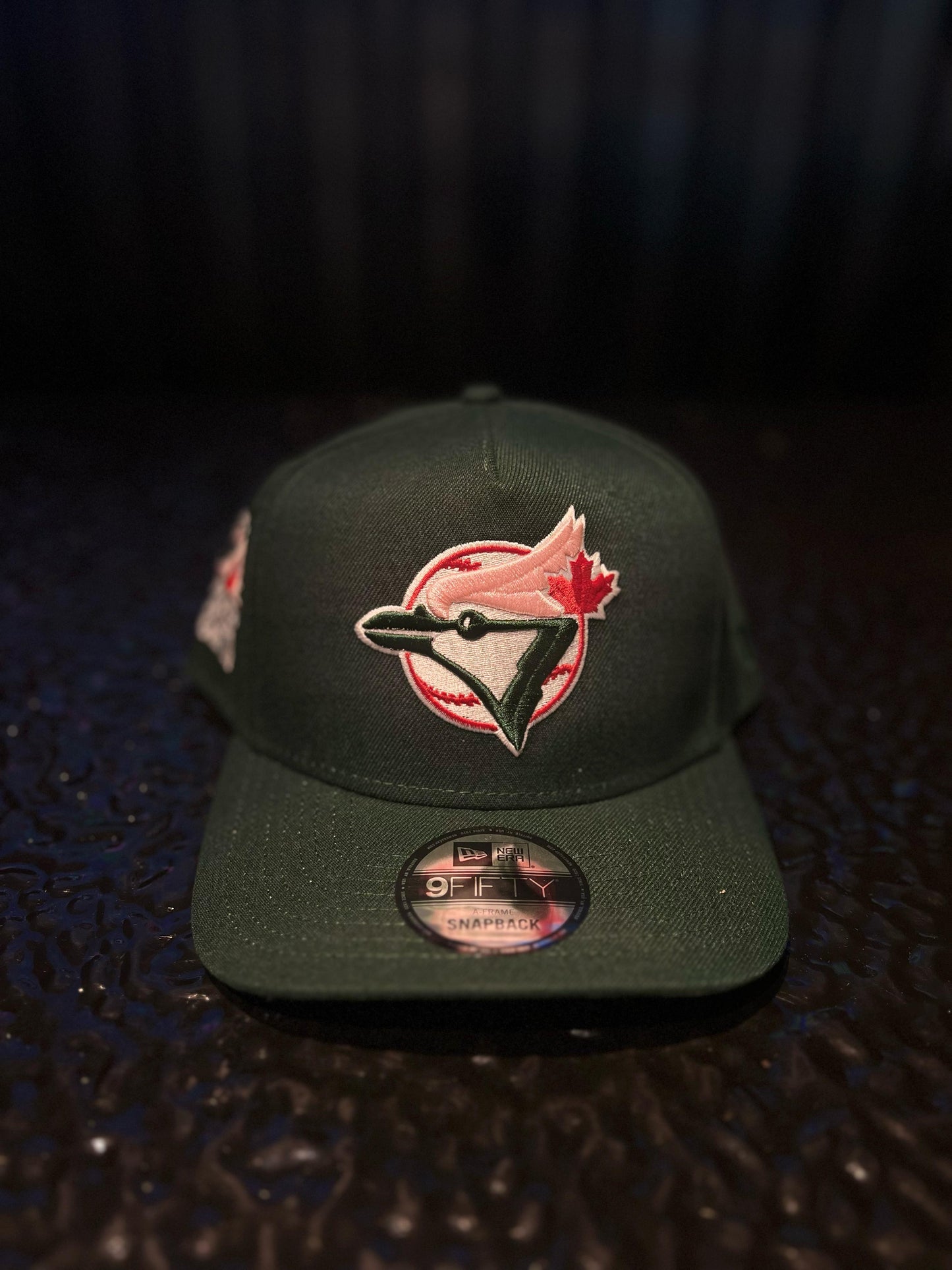 GORRA NEW ERA BLUE JAYS TORONTO 91TH GREEN SNAPBACK