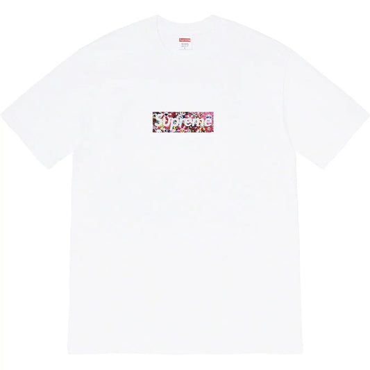 Supreme x Takashi Murakami C0VID-19 Relief Box Logo Tee White