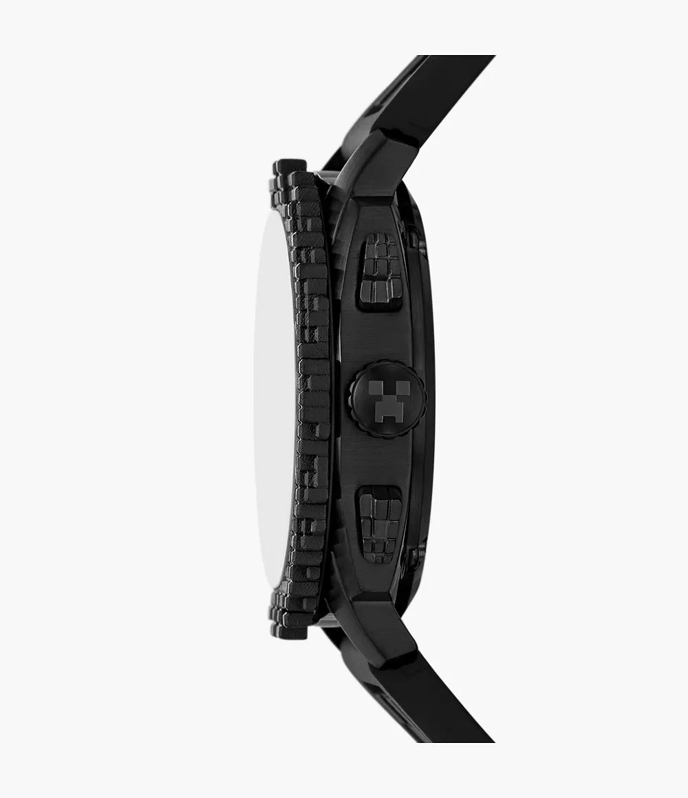 Minecraft x Fossil Limited-Edition Deepslate Chronograph Watch