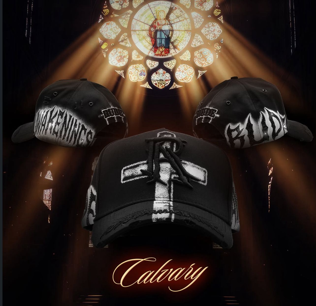 GORRA RUDE AWAKENINGS "CALVARY" (PREVENTA)