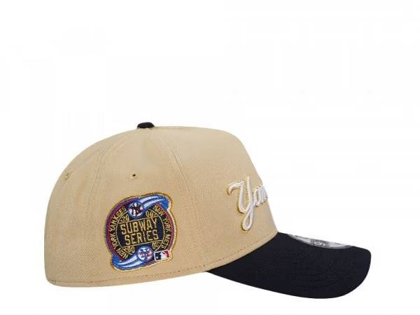 GORRA NEW ERA YANKEES CURSIVA KHAKI ADJUSTABLE