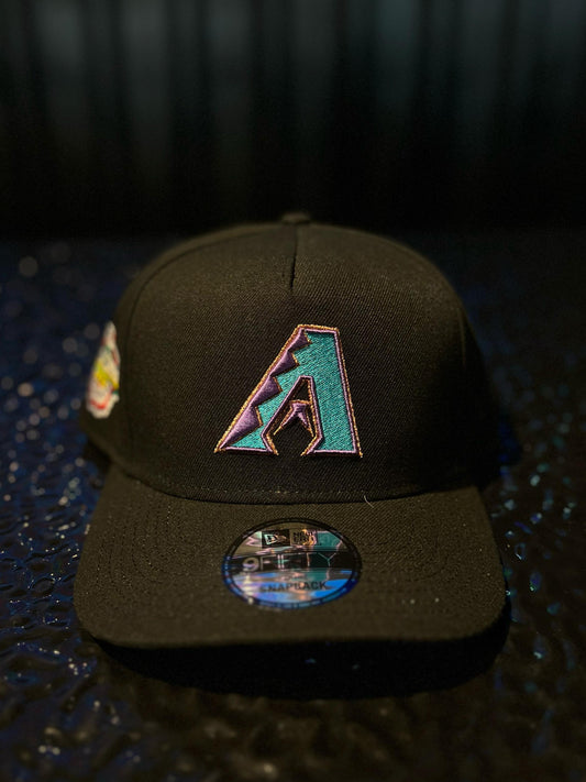 GORRA NEW ERA DIAMONDS 2001 BLACK SNAPBACK