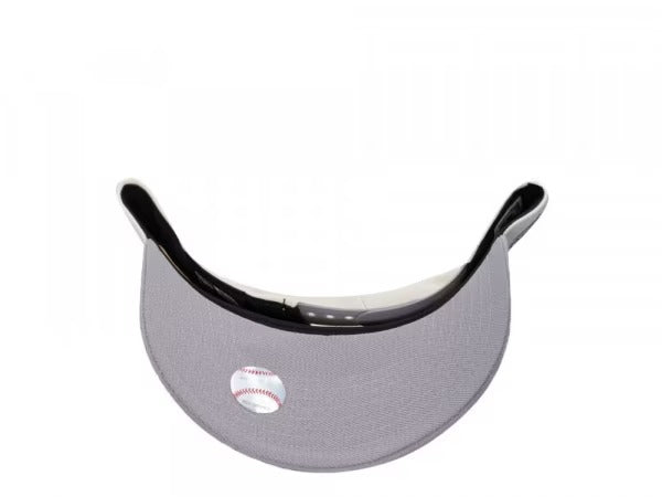 GORRA NEW ERA ATHLETICS METALLIC CHROME WHITE