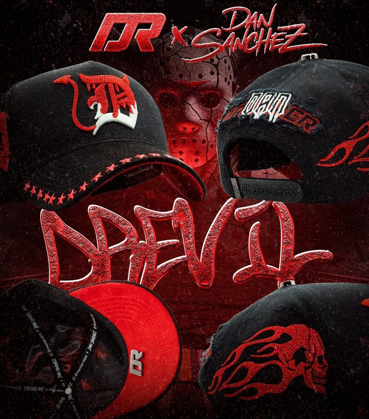 GORRA EL DREAMER HATS x Dan Sanchez “DREVIL”