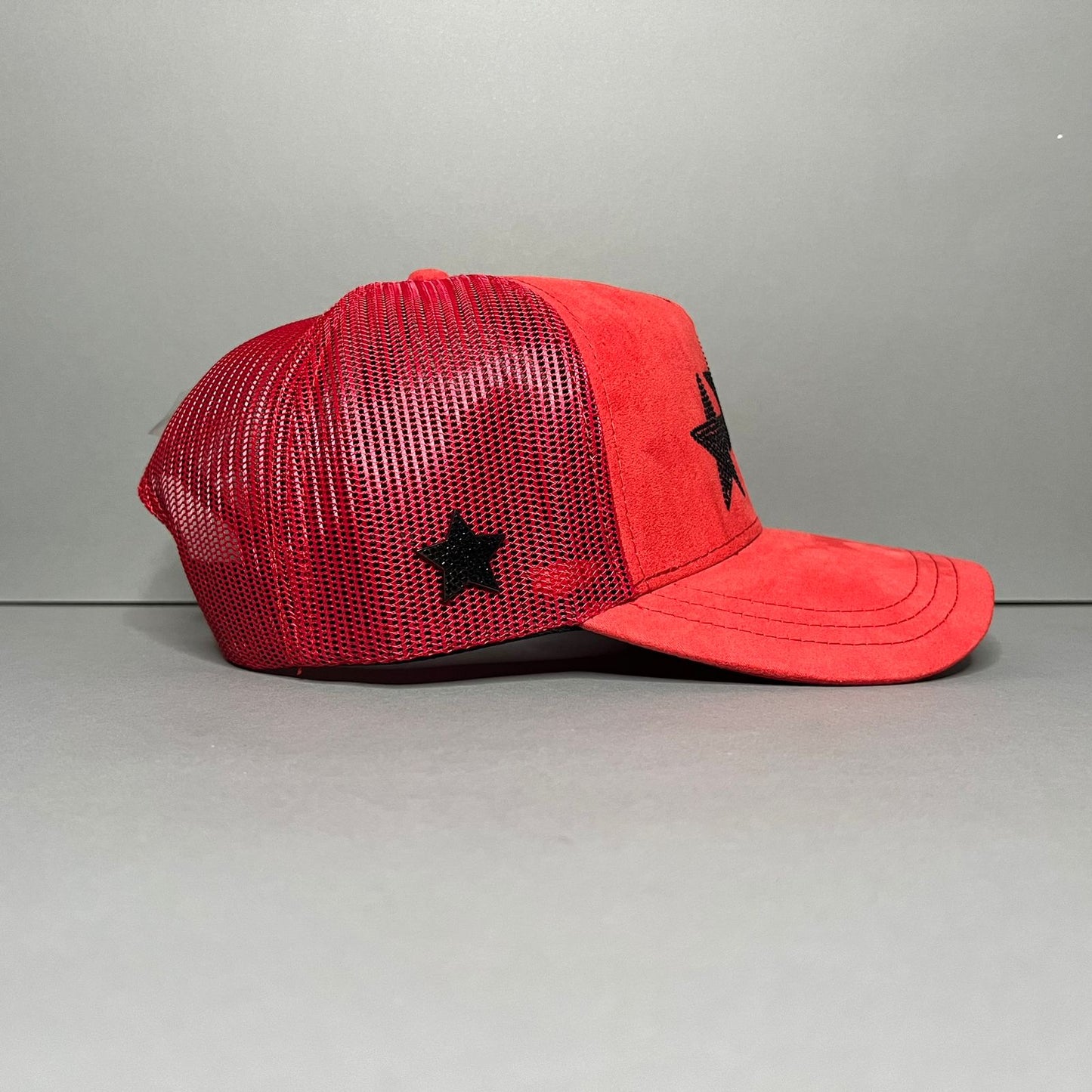 GORRA EL BARBAS HATS ROCKSTAR ROJA