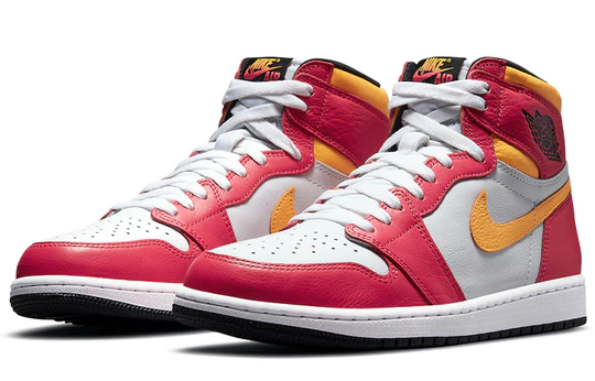 Air Jordan 1 Retro High OG Light Fusion Red